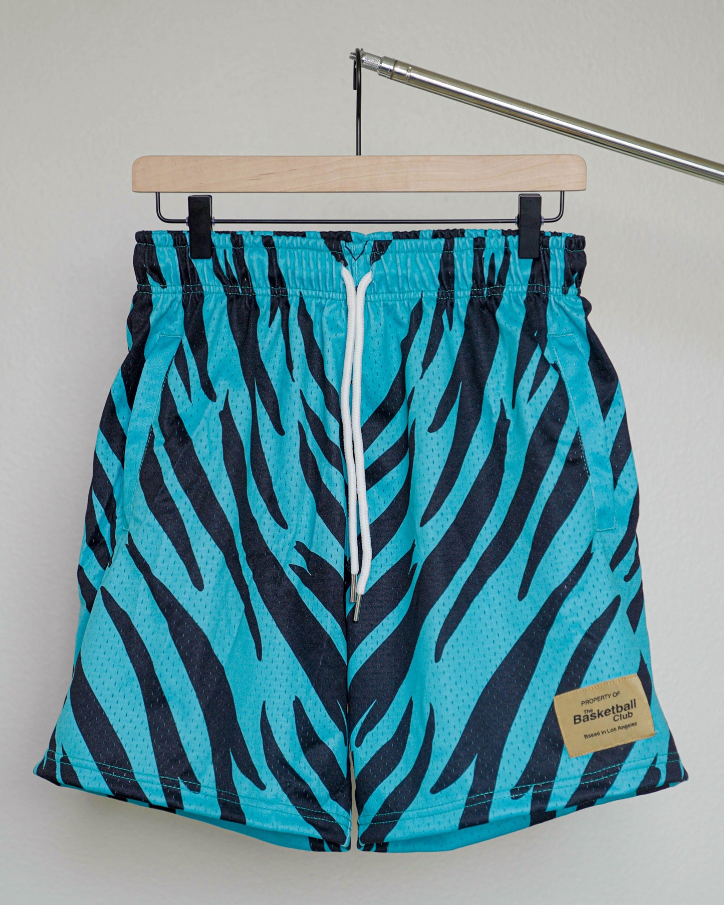 Blue Stripes Shorts
